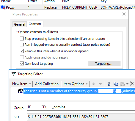 Requiring Admin Previleges to Change Proxy Settings