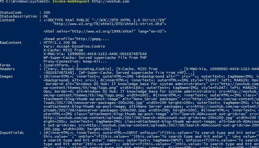 Using PowerShell from behind authenticated proxy