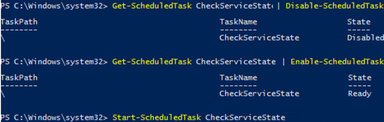 How to Create and Manage Scheduled Tasks with PowerShell | Windows OS Hub