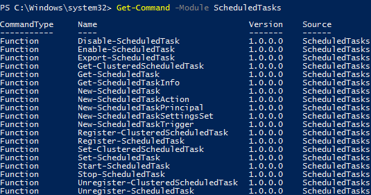 Running Powershell script from task scheduler when the name of the