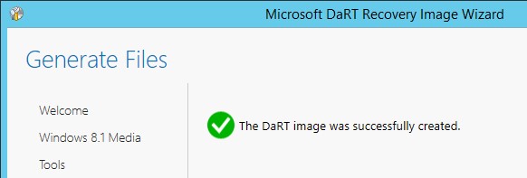 disk commander microsoft dart recover files