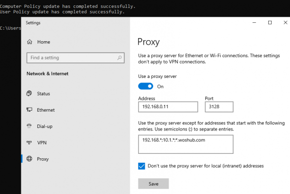 Configuring Proxy Settings on Windows Using Group Policy Preferences ...