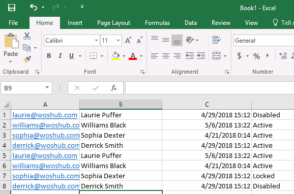 Sending Email to a List of Recipients Using Excel and Outlook