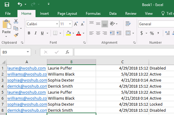 put the full date in excel for mac