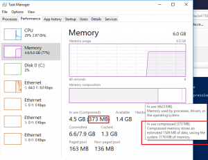 Memory compression windows 10 что это