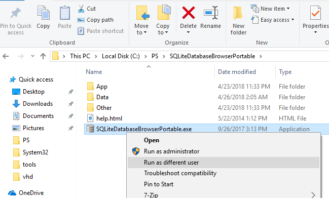 How to you add a parameter to an executable in Windows 10? - Super