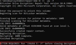 Recovering Files from BitLocker Encrypted Drive | Windows OS Hub
