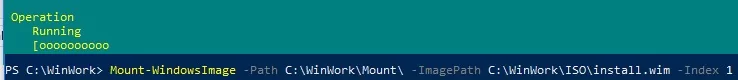 Mount-WindowsImage install.wim 