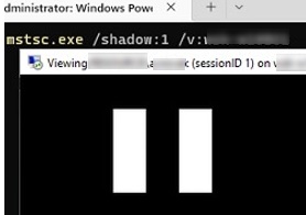 Pause/Suspend Shadow Session in Windows