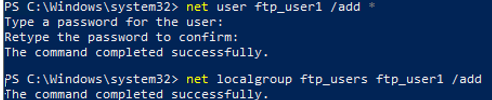 add users to ftp access group