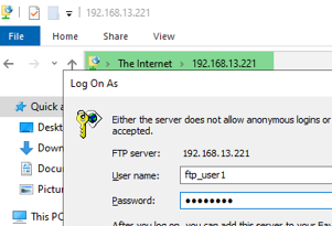 connect ftp site from windows file explorer