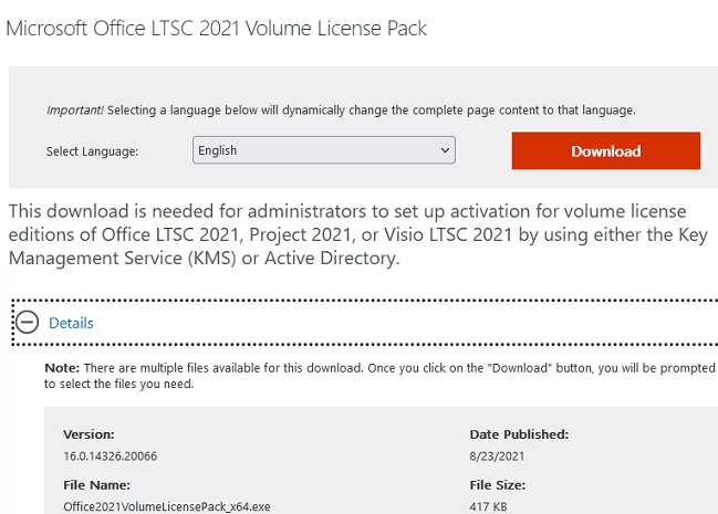 Configuring KMS License Server for Office 2021/2019/2016 Volume Activation