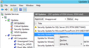 How To Approve And Deploy Updates In WSUS | Windows OS Hub