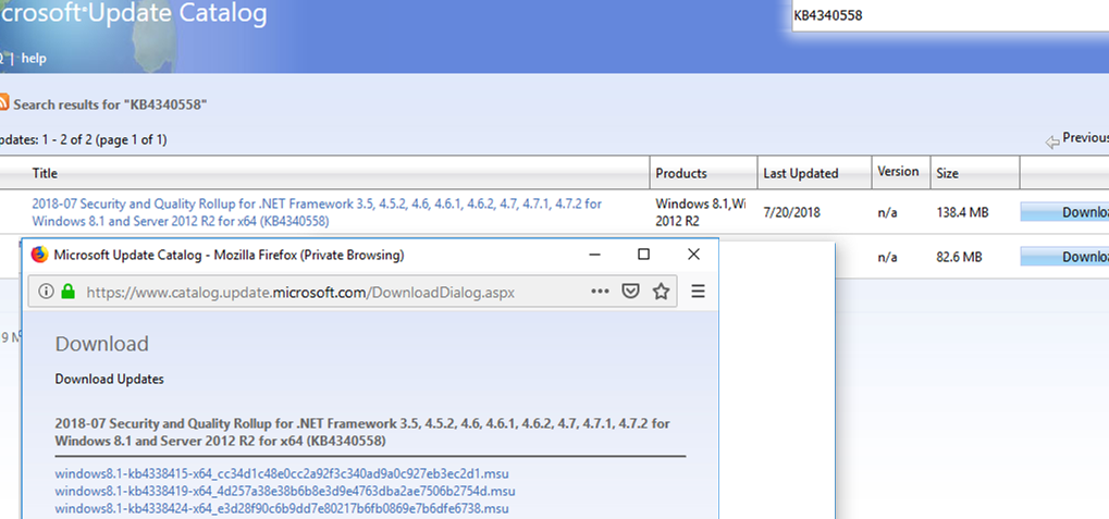 download windows update from microsoft update catalog