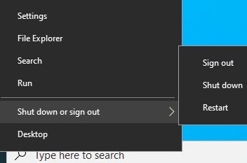 Allow restarting and shutting down Windows for non-administrators in the Start Menu