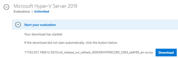 hyper-v server download