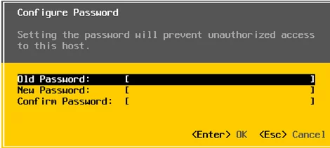 change root password 