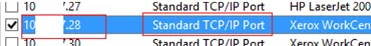 use Standard TCP/IP Port instead of “WSD Port