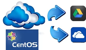 Mount and Use Google Drive and OneDrive on Linux CentOS