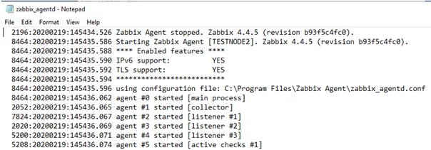 zabbix_agentd log file