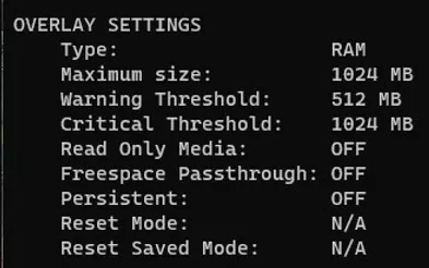 uwfmgr overlay get-config