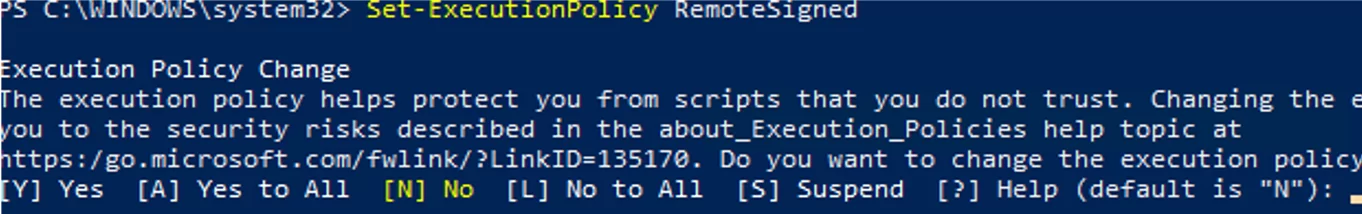 KB05122022 - CVP/CSVP installation where Powershell policy execution is  ALLSIGNED or REMOTESIGNED : Support portal