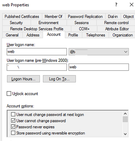create service user account in ad for kerberos authentication using keytab