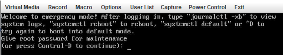 Linux boot to Welcome to emergency mode! After logging in, type “journalctl -xb” to view system logs, “systemctl reboot” to reboot