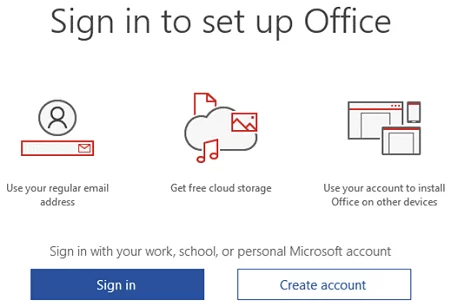 sign in office 365
