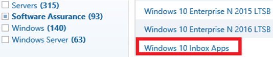 download Windows 10 Inbox Apps ISO image VLSC 