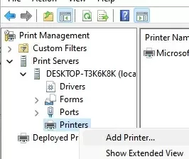 add windows printer