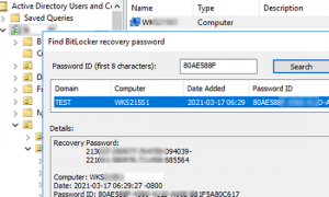 bitlocker recovery password viewer