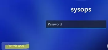 hide local users on Windows lock screen