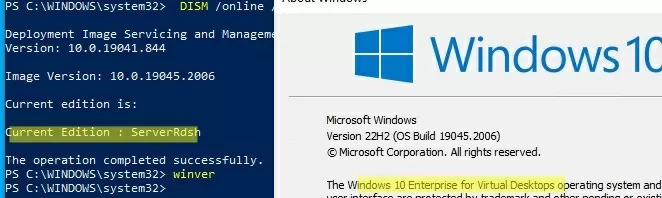 windows 10 enterprise for virtual desktops