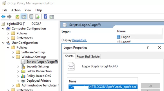 desktop info vs bginfo