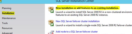 upgrade sql server installation