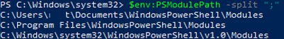 Where the PowerShell Modules are stored?