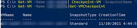Manage checkpoints in Hyper-V with PowerShell