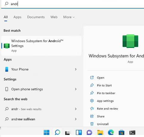 Windows Subsystem for Android: Running Android Apps on Windows 11  Windows OS Hub