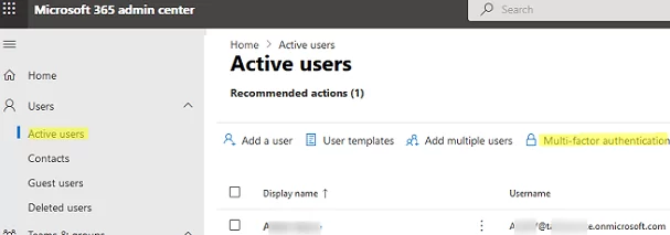 Enable or Disable MFA for Users in Azure/Microsoft 365 | Windows OS Hub