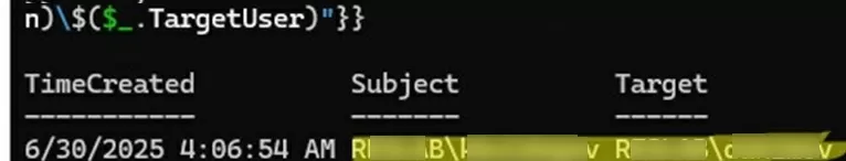 PowerShell script helps to find out who reset ad password
