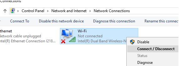 connect wifi on windows server