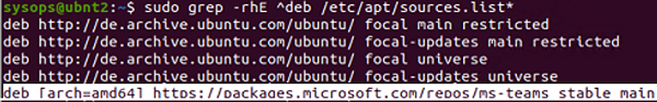add microsoft teams repository on linux