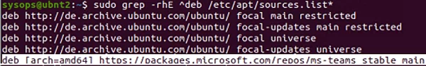 add microsoft teams repository on linux