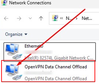 run openvpn server on windows - ovpn data channel offload adapter