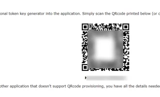 Get OTP QR code for Windows user