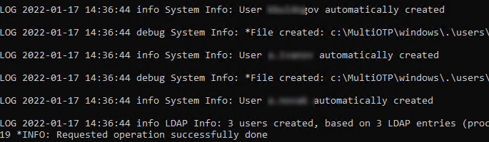 multiotp ldap-users-sync 