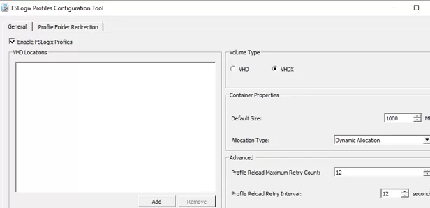 ConfigurationTool.exe - FSLogix profiles configuration tool