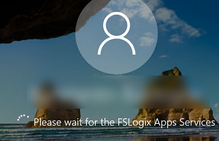 Windows Server RDS: Please wait for FSLogix Apps Services