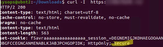 check for trusted ssl connection with curl on linux